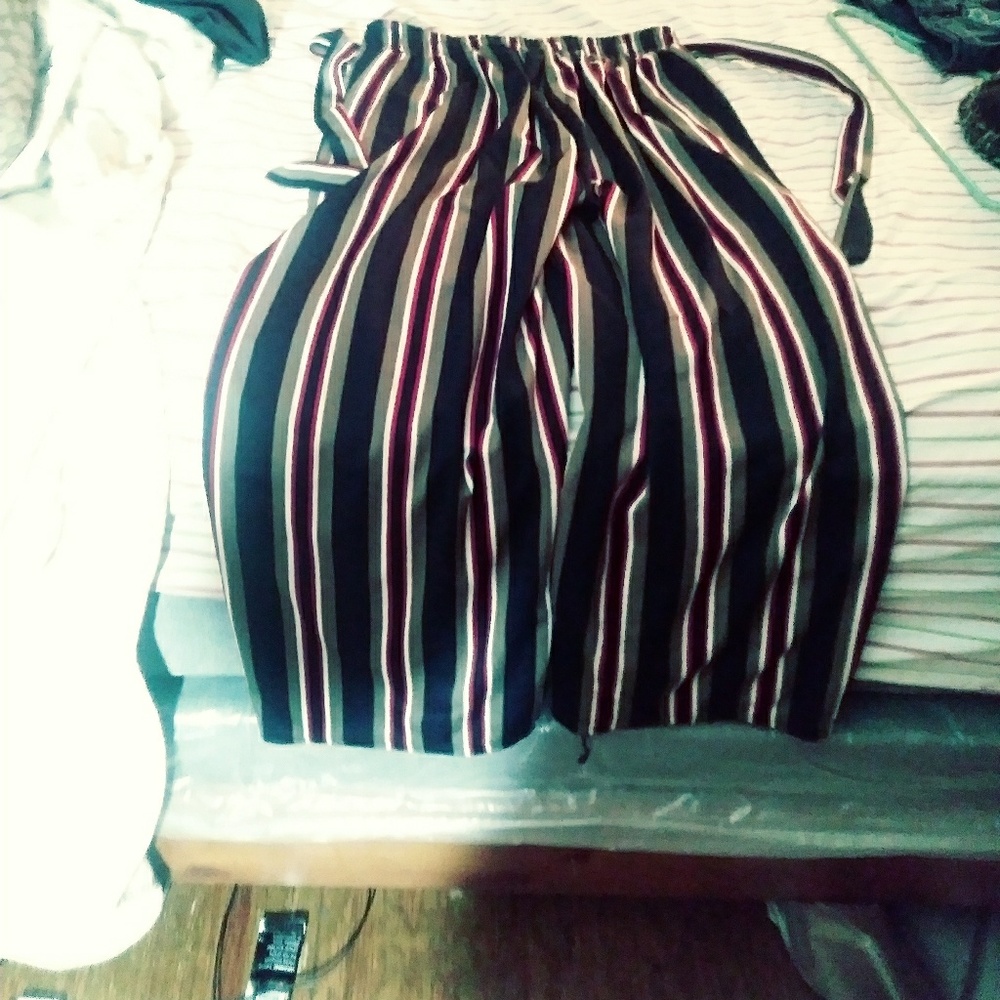 Silky dress or casual pants